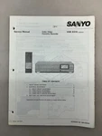 Sanyo VHR9370 Original Service Manual Free Shipping Good. Price: $12.00.