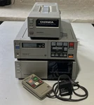 Sony Betamax SL-2000 W/ Tuner Timer TT-2000 + AC-220 & Remote Powers Read For. Price: $180.00.