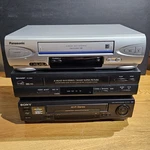 Panasonic PV-V4524S-K Sharp VC-H960U Sony SLV-679HF Vhs Players For Parts Read. Price: $29.33.