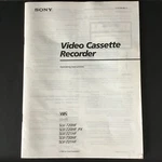 Sony Vcr Manual SLV-720HF Instructions Original SLV-721HF SLV-730HF 731HF 1993 Good. Price: $12.99.