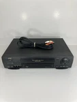 Jvc HR-VP680U Vhs Vcr Video Cassette Player W/ Av Cables, No Remote Tested Used. Price: $47.03.