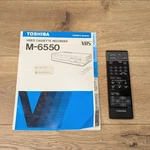 Toshiba M-6550 Owners Manual And Remote Control Good. Price: $10.19.