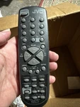 Jvc Vcr / Tv Remote Control 076N0ES010 Replacement For Hr A591U Works Oem Used. Price: $19.99.