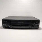 Broksonic VHSA-6687CTBE 4 Head Vcr Tested Works See Video No Remote Used. Price: $29.99.