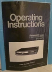 Panasonic Omnivision Vhs PV-4870 Original Operating Instructions Manual. Price: $17.77.
