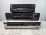 Vcr Vhs Player Recorder Lot Of 3 Panasonic Omnivision Sharp *parts/repair* For. Price: $39.87.