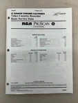 Rca VR681HF Original Service Manual Free Shipping Good. Price: $14.00.