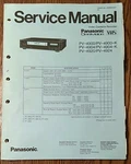 Panasonic Vintage Vhs Vcr PV-4900/4904/4920/4924 Original Factory Service Manual Very. Price: $15.00.
