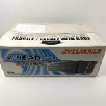 Sylvania 6240 Ve 4-HEAD Vcr Video Cassette Recorder Vhs Tape Player New Sealed. Price: $329.99.