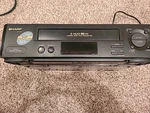 Sharp VC-A572U Vcr 4-HEAD Super Picture 19 Micron Tested No Remote Used. Price: $29.85.