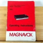 Magnavox Vintage VR8522BK01 Vhs Vcr Operating Instructions Manual Acceptable. Price: $8.87.