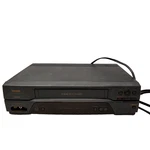 Symphonic SL2860 Vhs Vcr W/ Power Cord For Parts Repair Only No Remote. Price: $11.01.