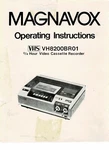 Magnavox Vhs Operating INSTRUCTIONS-VH8200BR01-2/4 Hour Video Cassette Recorder Unspecified. Price: $14.00.