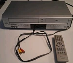 Panasonic PV-D4744S Dvd & Vcr Head Omnivision Vhs Recorder Combo Tested Remote Used. Price: $99.99.
