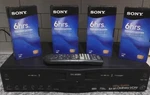 Go Video Duel Deck Vcr Model DDV9755 Tested W/ Remote & 4 New Blank Tapes Used. Price: $60.00.