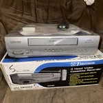 New Open Box Emerson EV404 DA-4HEAD Vhs Vcr. Price: $139.99.