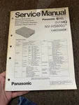 Panasonic NV-HS800 Service Manual *original* BSM2 Used. Price: $21.38.