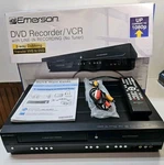 Emerson ZV427EM5 Head Vcr/dvd Recorder Combo Hdmi Vhs W Box And Remote Clean! Used. Price: $125.00.