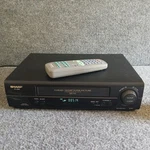 Sharp VC-A542U 4-HEAD Vcr Vhs Player Video Cassette Recorder With Remote Tested Used. Price: $49.97.