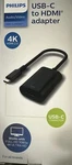 Philips Usb-c To Hdmi Adapter Black New. Price: $29.95.