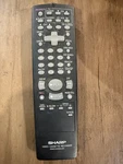 Oem Sharp RRMCG1236AJSA Vcr Remote Control For VC-A410U VC-H810 VC-A411U Used. Price: $12.95.