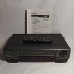 Hitachi Vcr Player With Remote Head Azimuth DA4 MX4430 VT-MX4530A Tested Used. Price: $80.00.