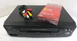 Sharp VC-A413U Vhs Vcr Tested W/rca Cable & New Tape -no Remote Used. Price: $59.98.