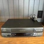 Vintage Jvc Vhs Video Cassette Recorder Model HR-J43OU Not Tested Used. Price: $14.99.