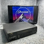 Jvc HR-A41U Vhs Vcr Ultra Spec Drive Head Black Tested No Remote Used. Price: $42.95.