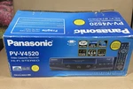 Panasonic PV-V4520 Omnivision Vcr Player 4-HEAD Hi-fi Vhs Blue Line With Remote Open. Price: $200.00.