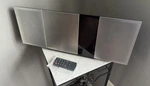 Panasonic SC-HC39 Micro Home Audio Sound System Bluetooth + Remote Tested Works Used. Price: $89.00.