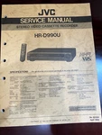 Jvc HR-D990U HRD990U Vcr Repair Service Manual From Usa 1705 2523 **original** Very. Price: $28.99.