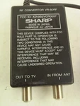 Sharp Convertor VR-80RF Channels 3 And 4 Used. Price: $13.99.