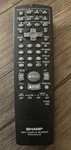 Sharp RRMCG1236AJSB Vcr Tv Remote Control VC-A410U VC-A420U VC-H810U(B) Used. Price: $9.99.