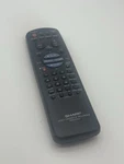 Sharp RRMCG0119AJSA Vcr Video Cassette Recorder Remote Control Used. Price: $6.99.