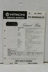 Hitachi Vcr VT-3050A Service Manual # 2896E Very. Price: $5.95.