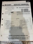 Sharp VC-A303U VC-A503U VC-A504U VC-A504C U/c Repair Service Manual *original* Very. Price: $28.99.