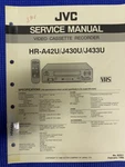 Jvc HR-A42U HR-J430U HR-J433U Service Manual 3915 1571 **original** Very. Price: $23.99.