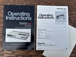 Panasonic Omnivision Vhs PV-8500 User Manual + PV-A118 Extras/invoice Good. Price: $15.98.