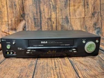 Rca Vcr VR701HF Vhs Player Recorder Tested & Working No Remote Used. Price: $49.99.