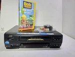 Vcr Vhs Video Cassette Recorder Jvc Player HR-VP453U Hdmi Ready + Movie Tape Used. Price: $89.00.