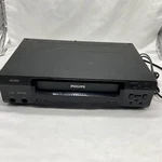 Philips Vcr VRB411AT21, Remote. - Tested, Powers On, Can Not Display Tv For. Price: $24.99.