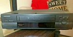 Daewoo DV-F523N 4-HEAD Vhs Vcr Video Cassette Player No Remote Vintage Used. Price: $35.99.