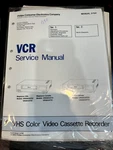 Magnavox VR9960AT01 CR6503AT01 CR6603AT01 VR1861AT01 Service Manual **original** Very. Price: $28.99.