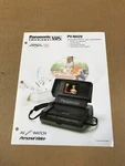 Vintage 1994 Panasonic Omnivision Vhs PV-M429 Informational Sheet Used. Price: $7.96.