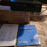 Vintage Goldstar Ac/dc Vhs Video Cassette Player Vcp 4205M New Open Box 1988. Price: $70.00.