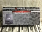 New Radio Shack Vhs Videotape Cassette Vcr Rewinder 4400314 Open. Price: $59.49.