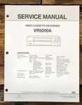 Emerson / Orion Model VR5000A Vcr Service Manual *original* Unspecified. Price: $14.97.
