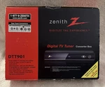 Zenith DTT901 Digital Tv Converter Box Tuner With Manual No Remote/cables Used.. Price: $16.00.