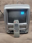 Magnavox MC09D1MG01 9" Tv Vcr Combo Retro Gaming Crt Television W/remote *read* For. Price: $199.00.